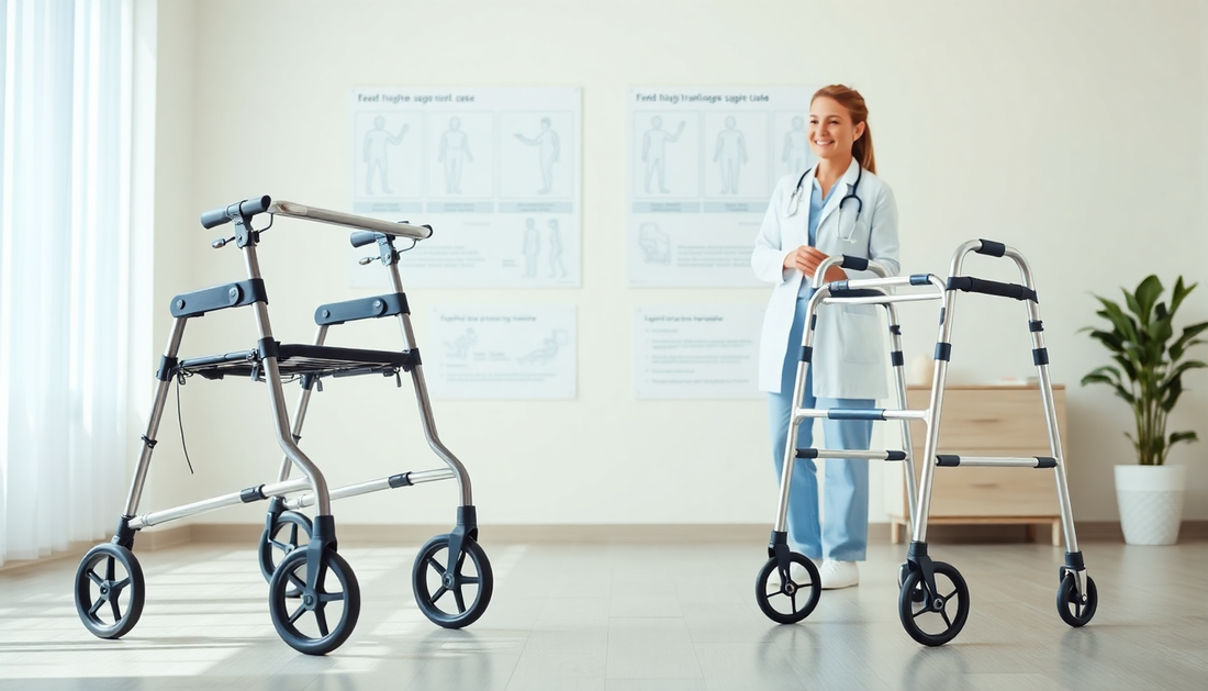 The Best Mobility Aid for You: Rollator Vs Walking Frame
