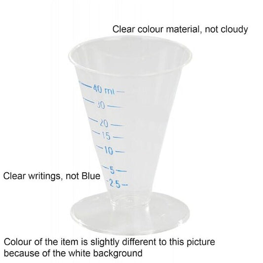 Medicine Measuring Cup 40ml - 4M-MEDCUP40ML1PK - 4MOBILITY WA