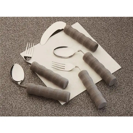 Homecraft Lightweight Foam Handled Angled Cutlery - PAT-AA555SET - 4MOBILITY WA