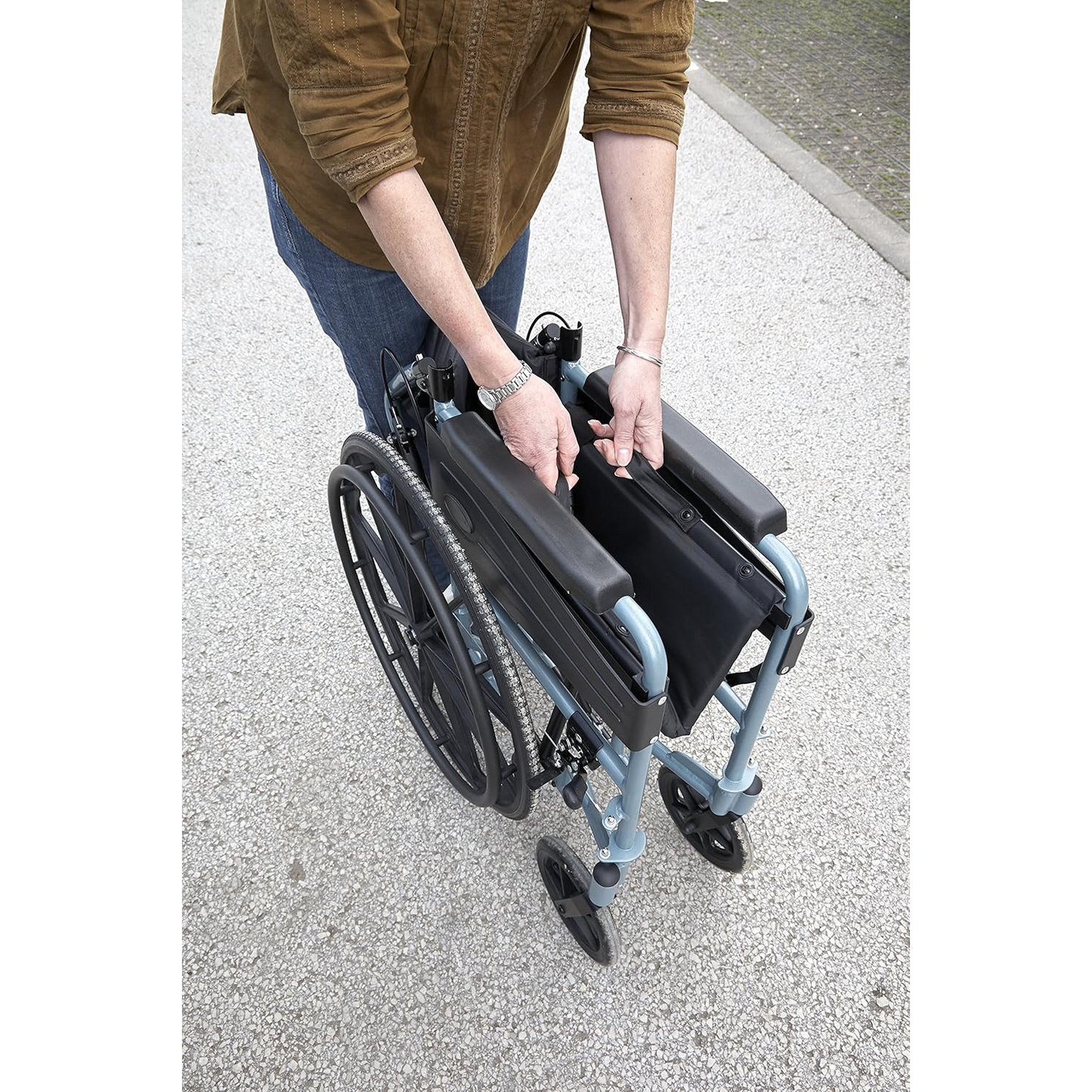 Days Escape Wheelchair Self Propelled with Back Breaks
