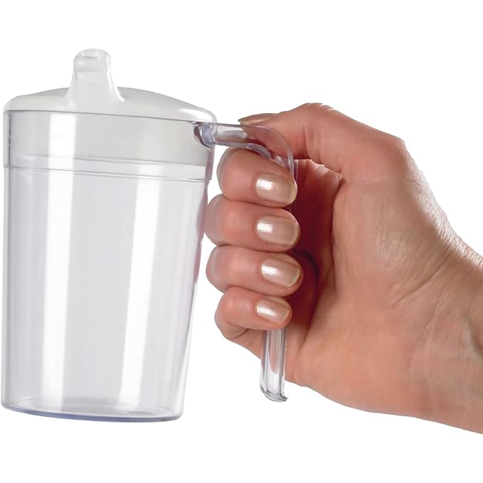 Homecraft Shatterproof Mug with Spout and Recessed Lids - 400ml