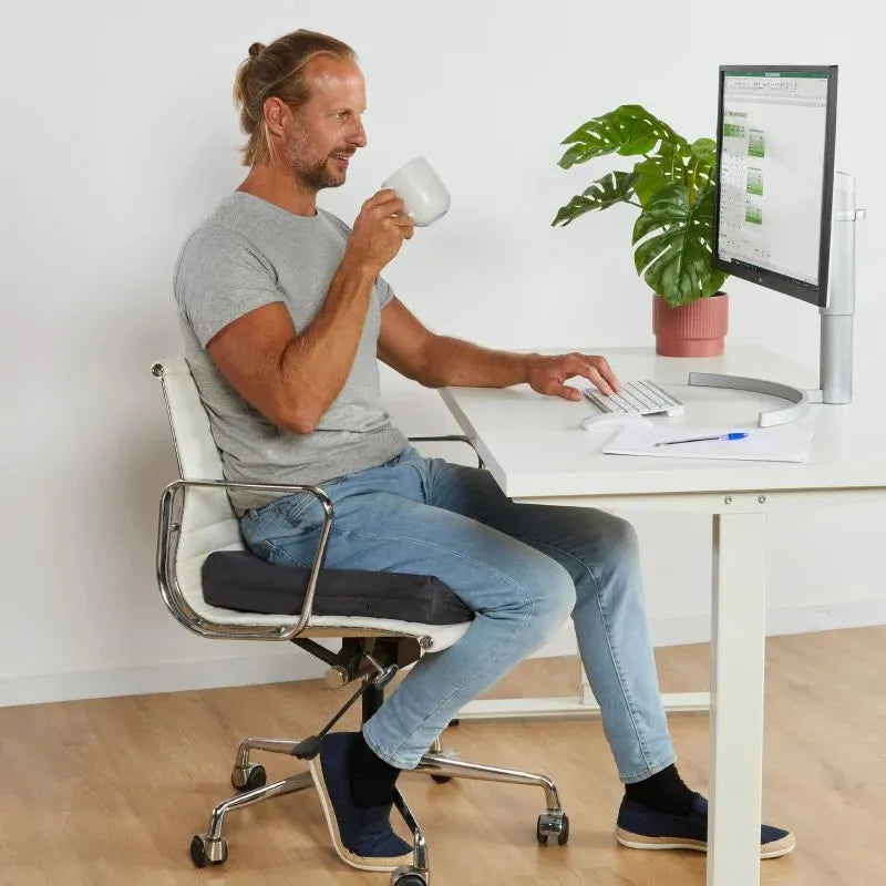 TheraMed Diffuser Cushion - Dual Foam Memory Foam Seat Cushion