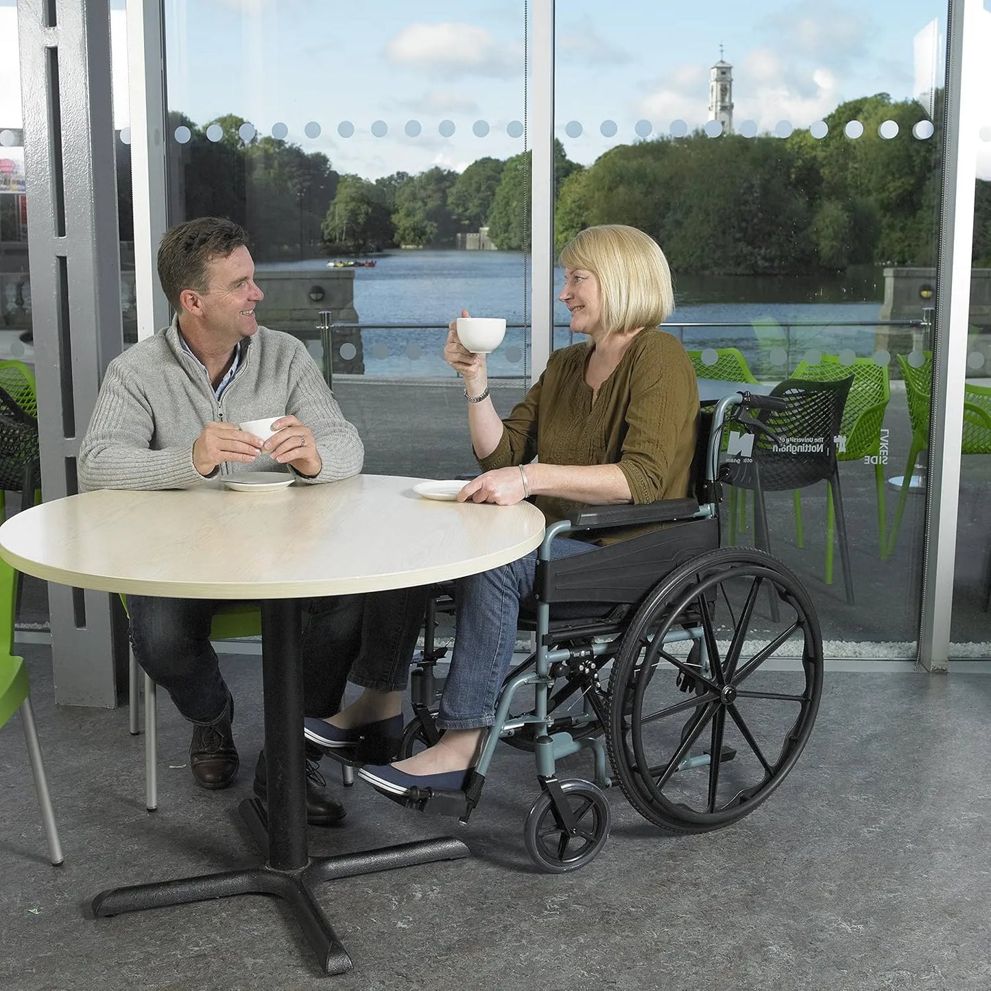 Days Escape Wheelchair Self Propelled with Back Breaks