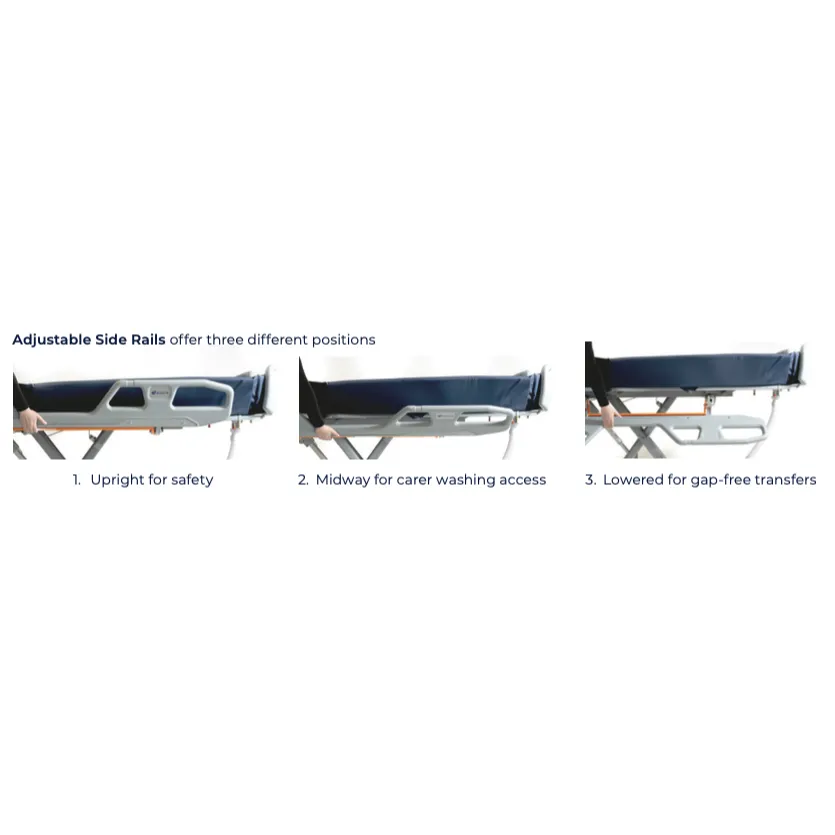 Aspire Electric Shower Trolley - BTS148112 - 4MOBILITY WA
