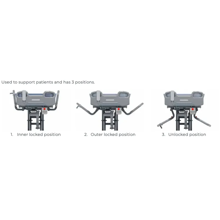 Aspire Electric Shower Trolley - BTS148112 - 4MOBILITY WA