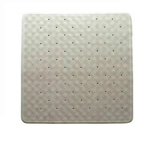 Barelli Non-Slip White Rubber Bath Mat - BM02 - 4MOBILITY WA