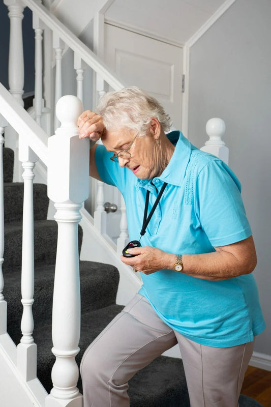 MediFone Personal Alarm Pendant With Fall Detection (4G VoLTE) - MediFoneFM - 4MOBILITY WA