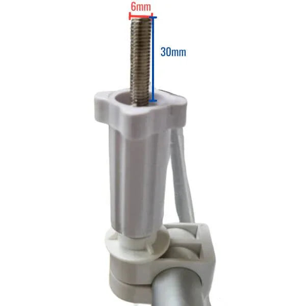 Homecraft Raised Toilet Seat with Armrests