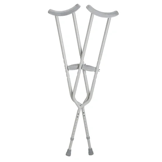 Breezy Everyday Underarm Crutches - Height Adjustable with Wing Nut - WAC692503 - 4MOBILITY WA