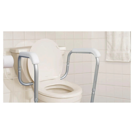 Adjustable Toilet Safety Rails - HMR770665 - 4MOBILITY WA