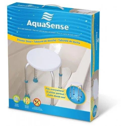AQUASENSE Aquasense Shower Stool HMR770514 - 4MOBILITY WA - Mandurah