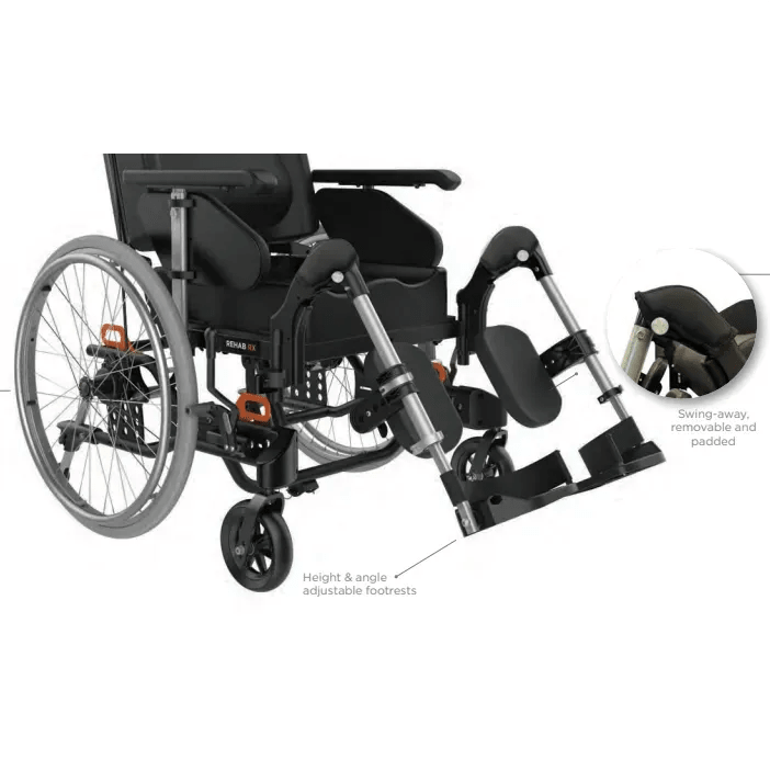 Aspire Aspire Elevating Legrest (Left/Right) WCA848100 - 4MOBILITY WA - Mandurah