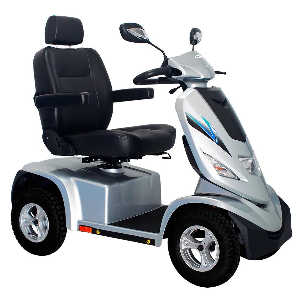 Aspire Aspire Mobility Scooter - X-Large - HS928 - Silver SCT671310 - 4MOBILITY WA - Mandurah