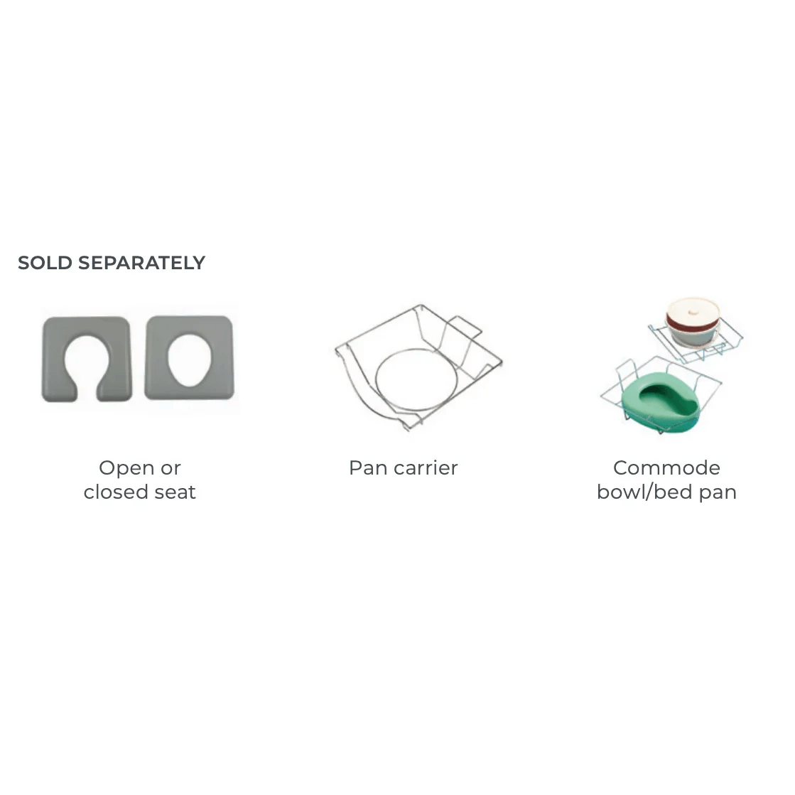 Aspire Aspire Shower Commodes BTC066100 - 4MOBILITY WA - Mandurah