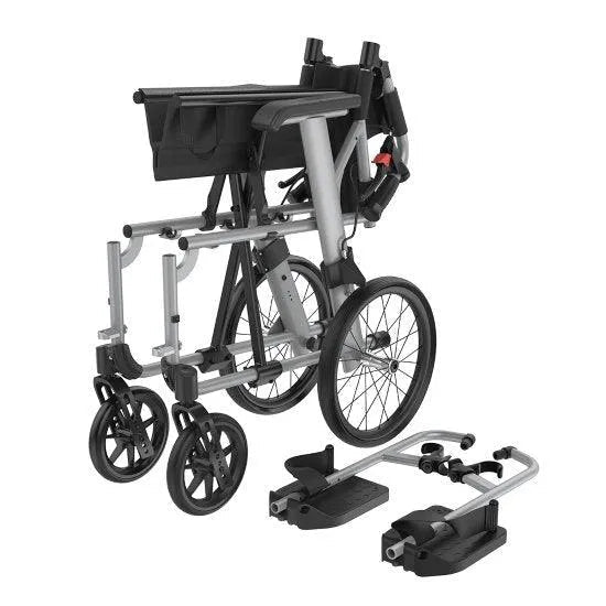 Aspire Aspire SOCIALITE Folding Wheelchair - Attendant Propelled MWS449800 - 4MOBILITY WA - Mandurah