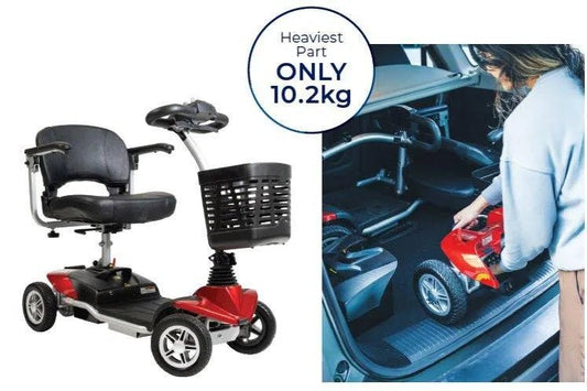 Aspire Aspire Ultralight Compact Mobility Scooter - HS118 SCT671115 - 4MOBILITY WA - Mandurah