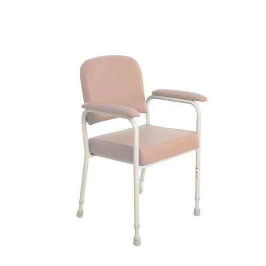 Aspire low back day chair with adjustable height and padded seating for comfort