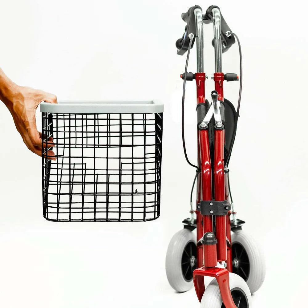 Aspire Tri Wheel Walker - Red - WAF705500 - 4MOBILITY WA