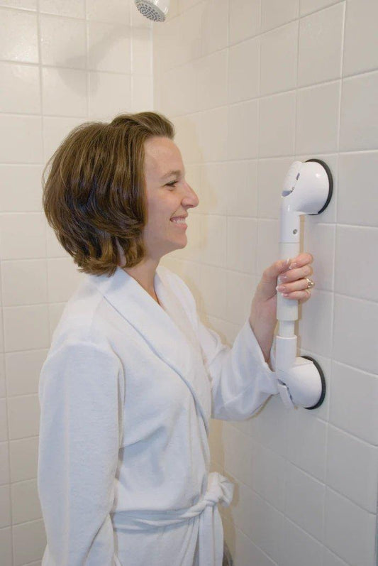 BRIDGE MEDICAL 4" Tile Grip Portable Suction Grab Bar HMRBC600 - 4MOBILITY WA - Mandurah