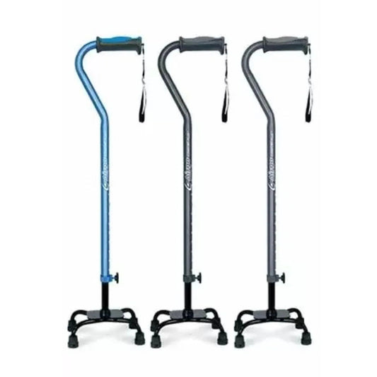 Comfort Plus Adjustable Quad Cane Wide Base - HMR770854 - 4MOBILITY WA