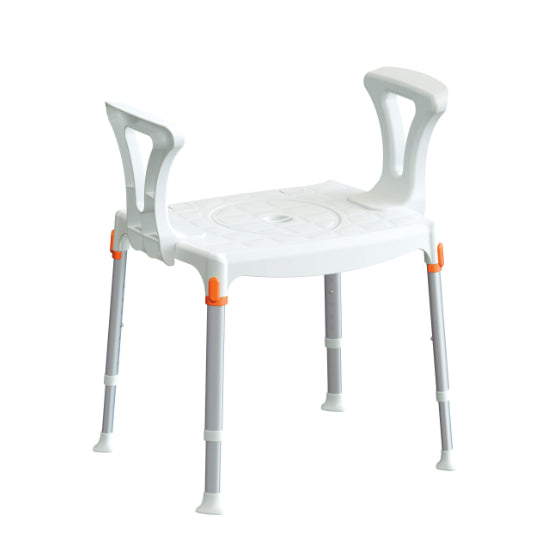King Shower Commode / Over Toilet with Armrests