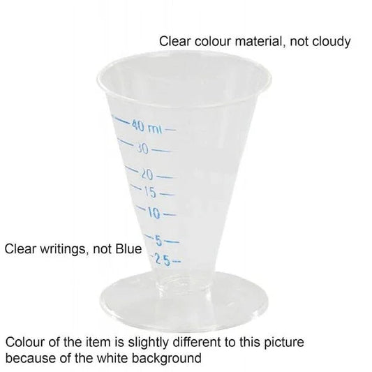 EziMed Medicine Measuring Cup 40ml 4M-MEDCUP40ML1PK - 4MOBILITY WA - Mandurah