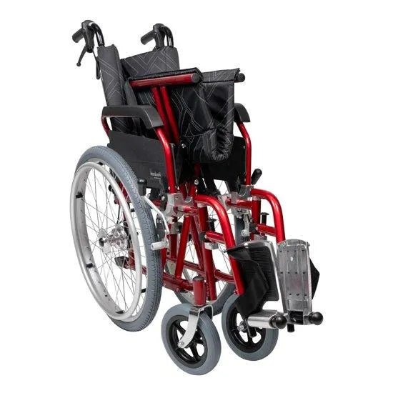 Freedom Freedom HD Wide Wheelchair - Self Propelled - Red MWS452140 - 4MOBILITY WA - Mandurah