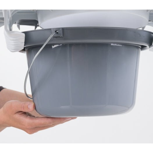 King King Shower Commode / Over Toilet with Armrests KING-CMDA-01KN-CBR2-CCMDH4 - 4MOBILITY WA - Mandurah