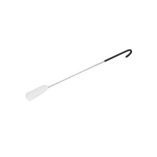 Homecraft long handle metal shoehorn for easy shoe wearing and dressing aid.