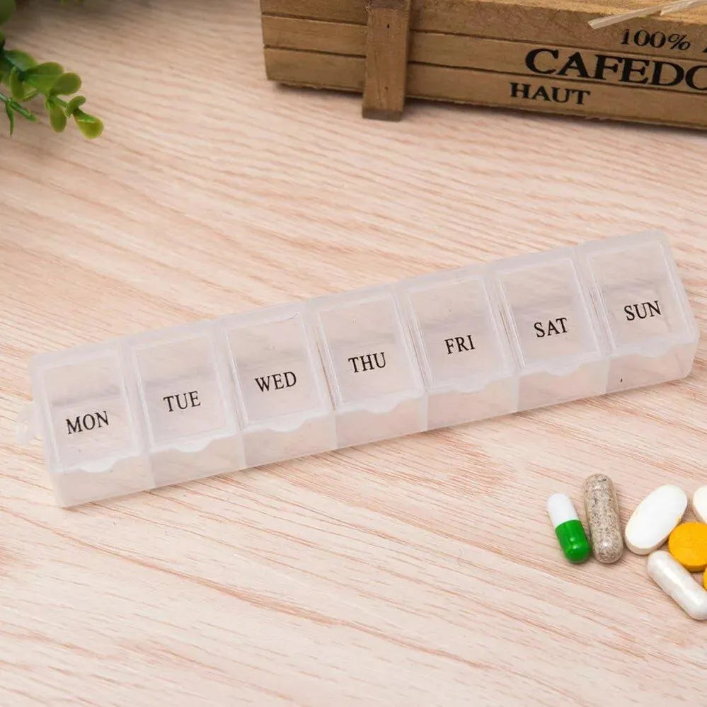 Medication Storage Box Weekly Pill Organiser Case 7 Days - 4M_MBOXST_7 - 4MOBILITY WA