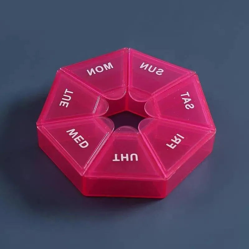 Medication Storage Box Weekly Pill Organiser Case 7 Days - 4M_MBOXST_7 - 4MOBILITY WA