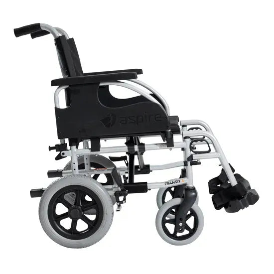 Aspire Transit 3 Manual Wheelchair - Attendant Propelled - MWS452300 - 4MOBILITY WA