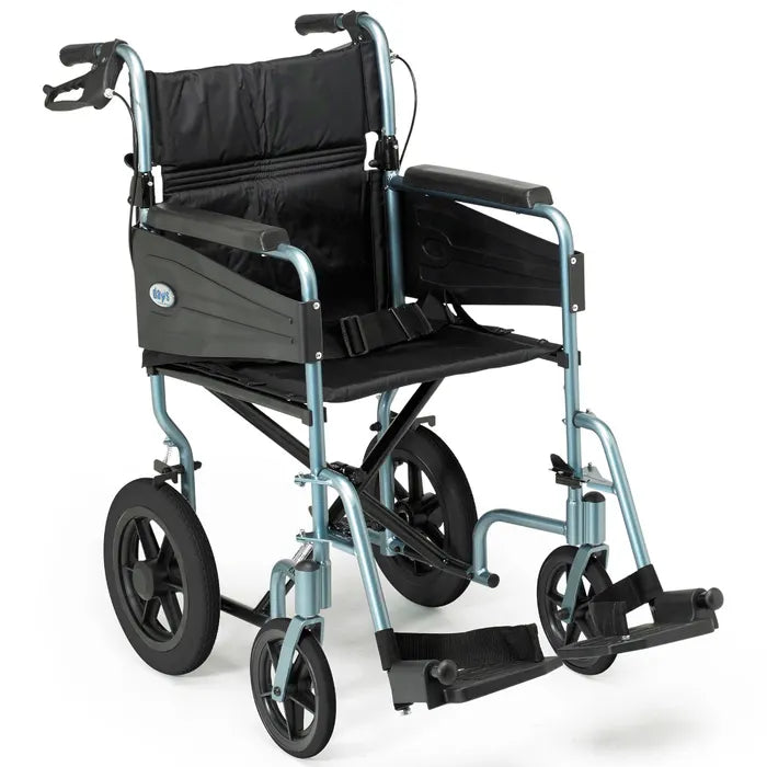 Days Escape Wheelchair Transit Attendant Propelled with Back Breaks