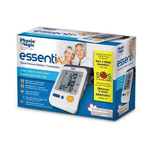 Physio Logic Essentia Blood Pressure Monitor with Universal Arm Cuff - HMR106930 - 4MOBILITY WA