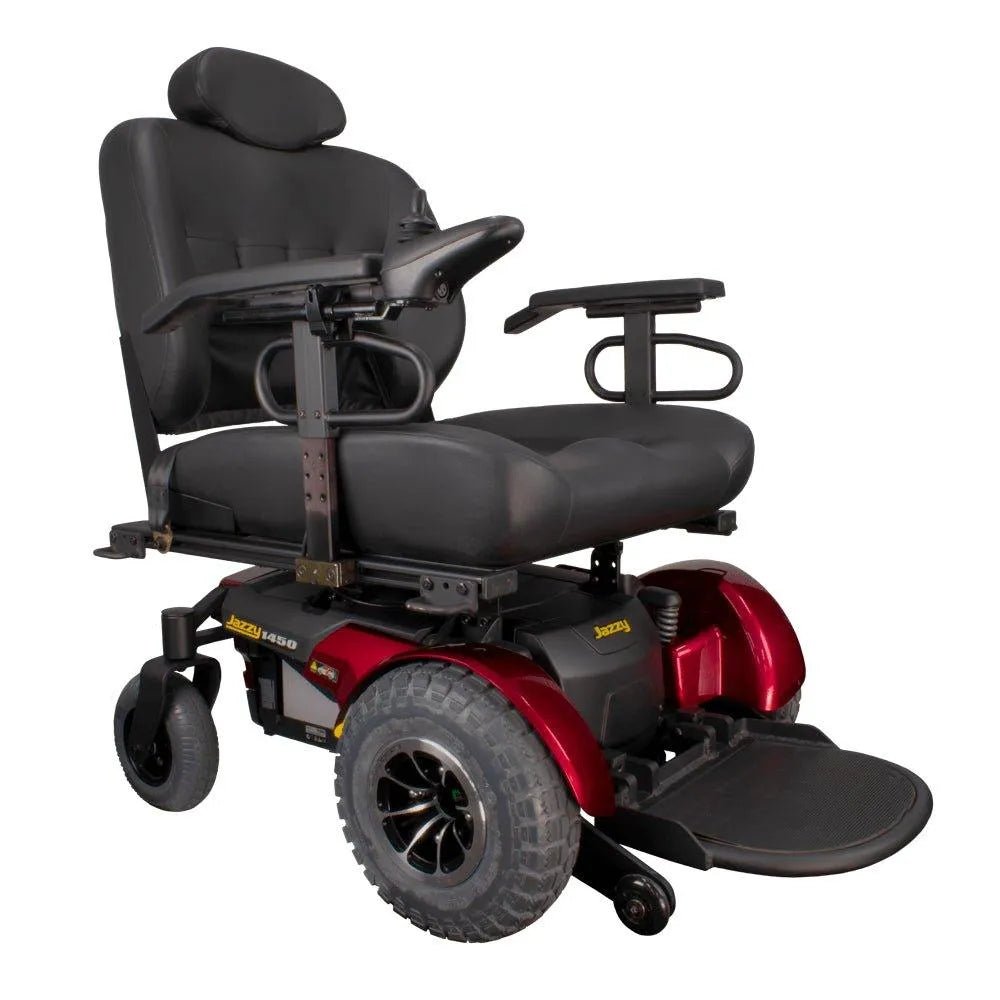 PRIDE MOBILITY Pride Jazzy 1450 - Front Wheel Drive - Power Wheelchair PWS654269 - 4MOBILITY WA - Mandurah