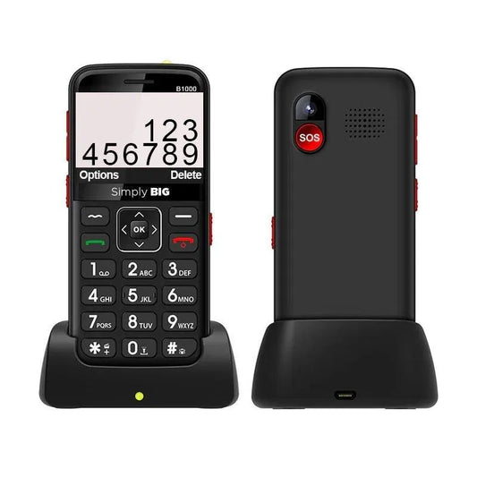 Simply BIG Button Seniors 4G Mobile Phone - SB-B1000V2BL - 4MOBILITY WA