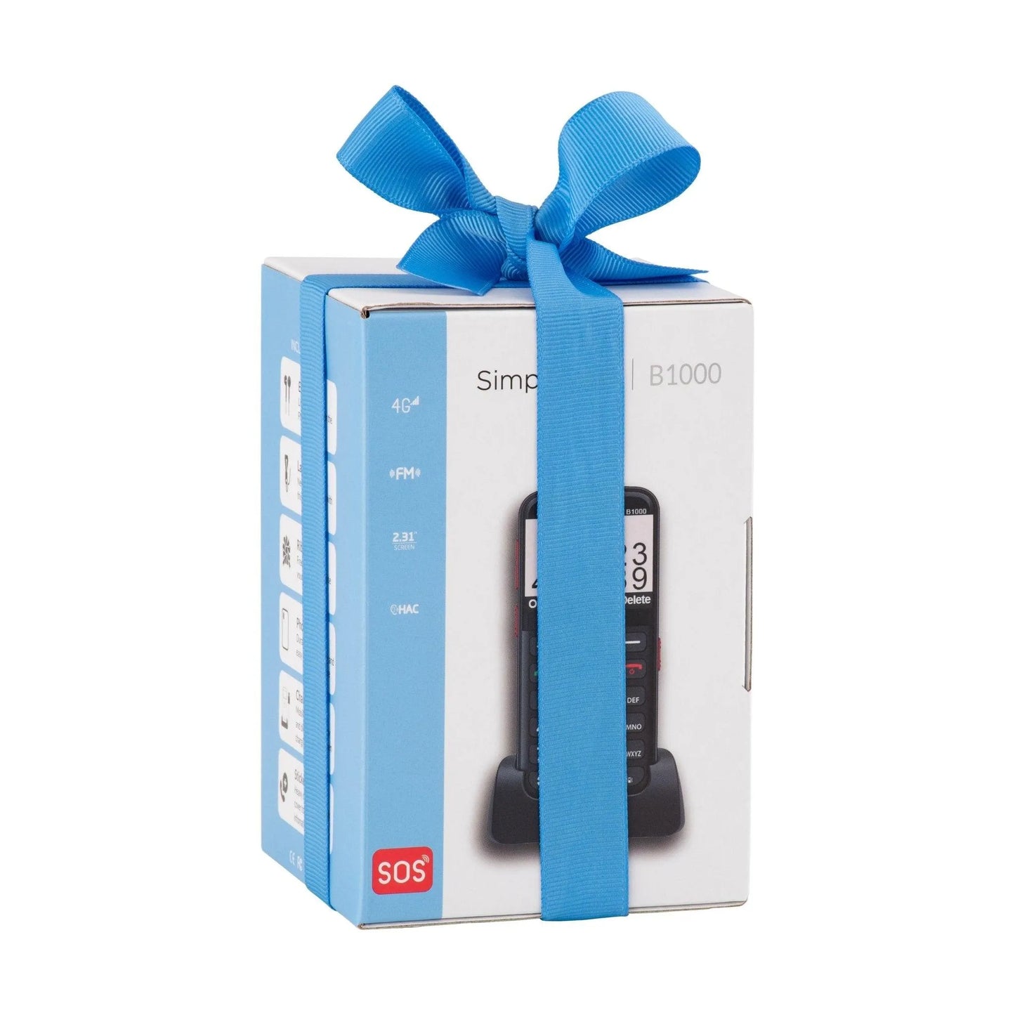Simply BIG Button Seniors 4G Mobile Phone - SB-B1000V2BL - 4MOBILITY WA