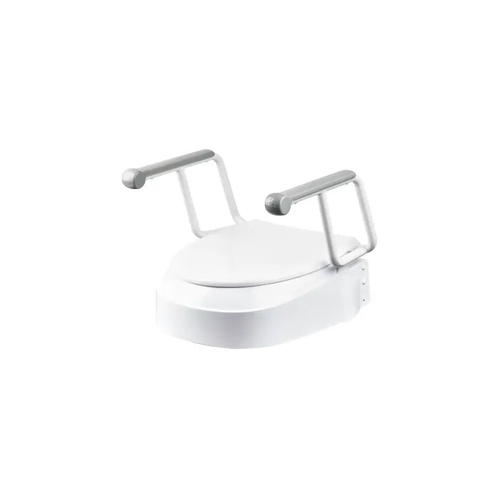 Homecraft Raised Toilet Seat with Armrests