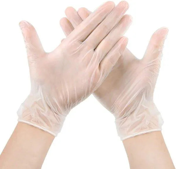 Standard POWDERED Vinyl Disposable Gloves - Carton - GLOVES-PW-S - 4MOBILITY WA
