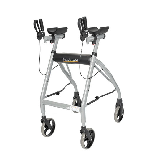 Freedom Forearm Walker With Handbrakes - BRO212A-Heavy Duty - WAF699120 - 4MOBILITY WA