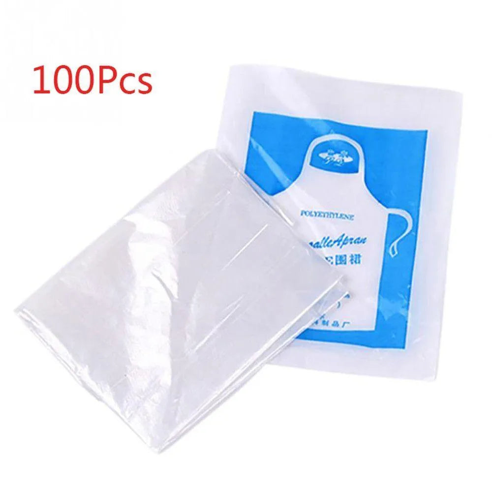 Waterproof Disposable Plastic Apron - APRON-POLY100 - 4MOBILITY WA