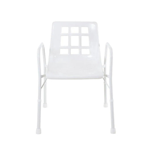 Aspire wide shower chair for disabled, sturdy design and comfortable seating for enhanced safety