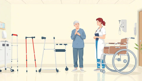 Post-Surgery Mobility: Choosing Temporary Aids