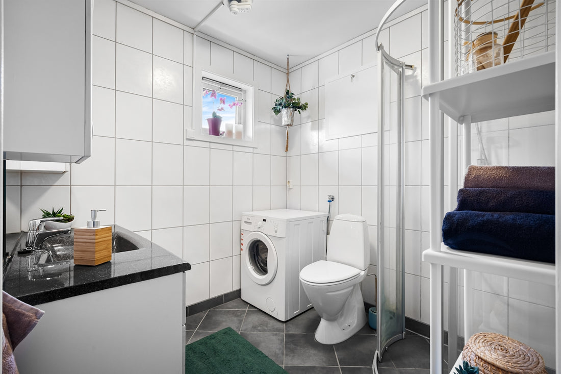 A bathroom with a toilet and a sink