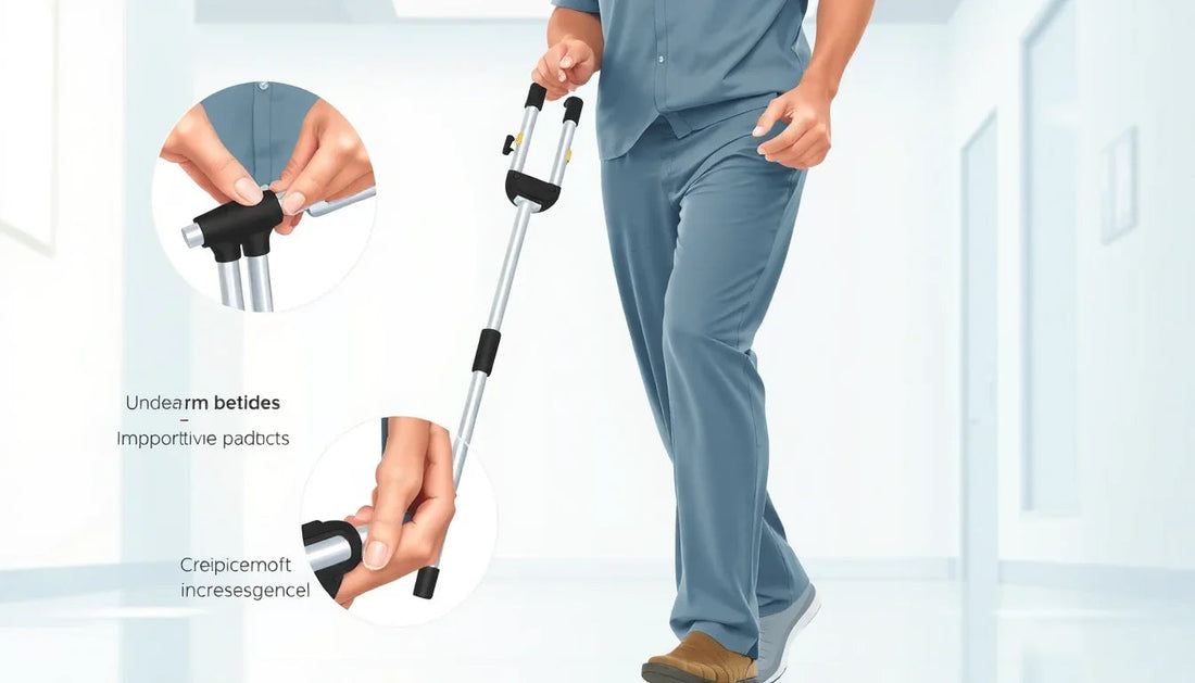 The Advantages of Underarm Crutches: Enhancing Mobility and Independence - 4MOBILITY WA - Mandurah