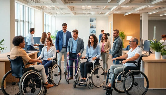Workplace Accessibility: Tips for Employers & Mobility Device Users - 4MOBILITY WA - Mandurah