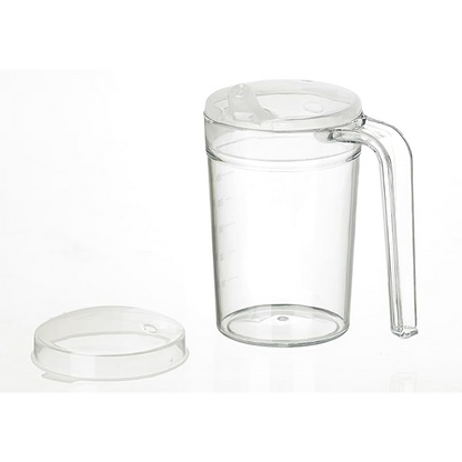 Homecraft Shatterproof Mug with Spout and Recessed Lids - 400ml