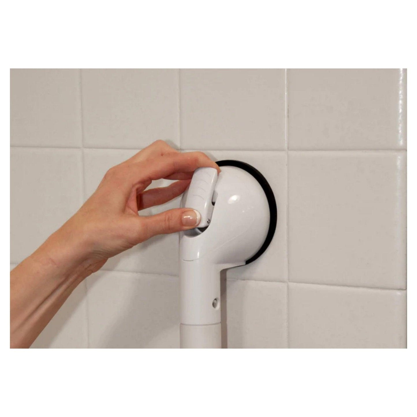 4" Tile Grip Portable Suction Grab Bar - 4MOBILITY WA BRIDGE MEDICAL HMRBC600 Rails & Bars