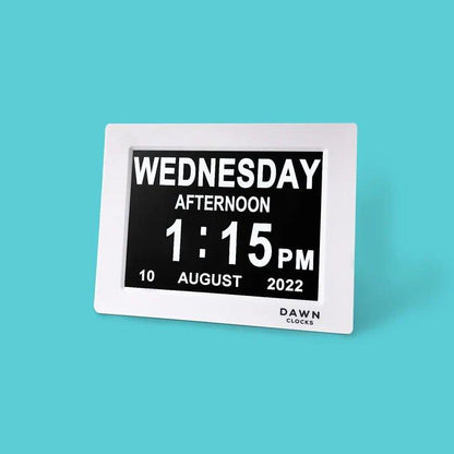 4MOBILITY WA Digital Clock 8" Calendar & Reminder Clock 4MDCDAWN - 4MOBILITY WA - Mandurah