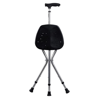 4MOBILITY WA Folding Walking Hand Cane with Seat and Three Legs 4M_WSWS-BK - 4MOBILITY WA - Mandurah